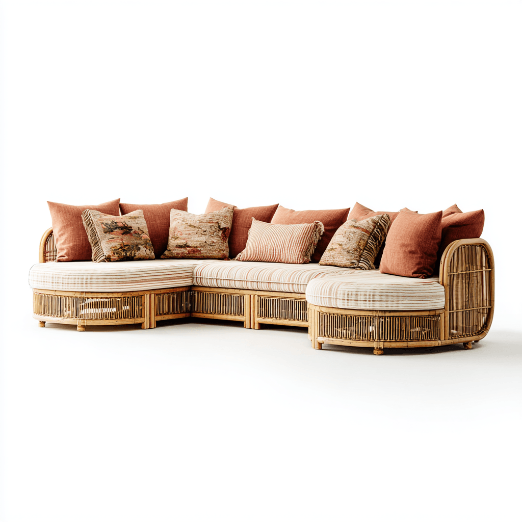 Marrakech Rattan Sectional
