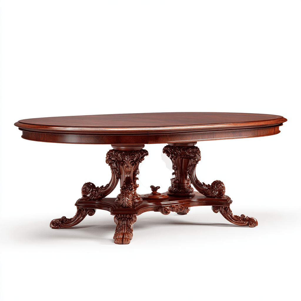 Windsor Mahogany Dining Table