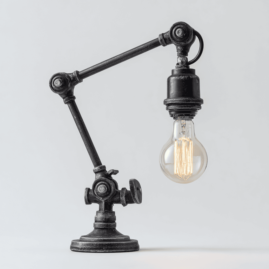 Forge Edison Clamp Bedside Lamp