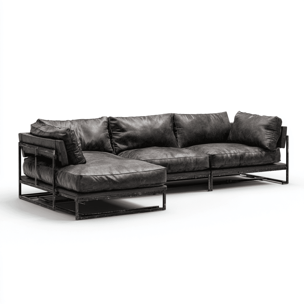 Brooklyn Steel Frame Sectional