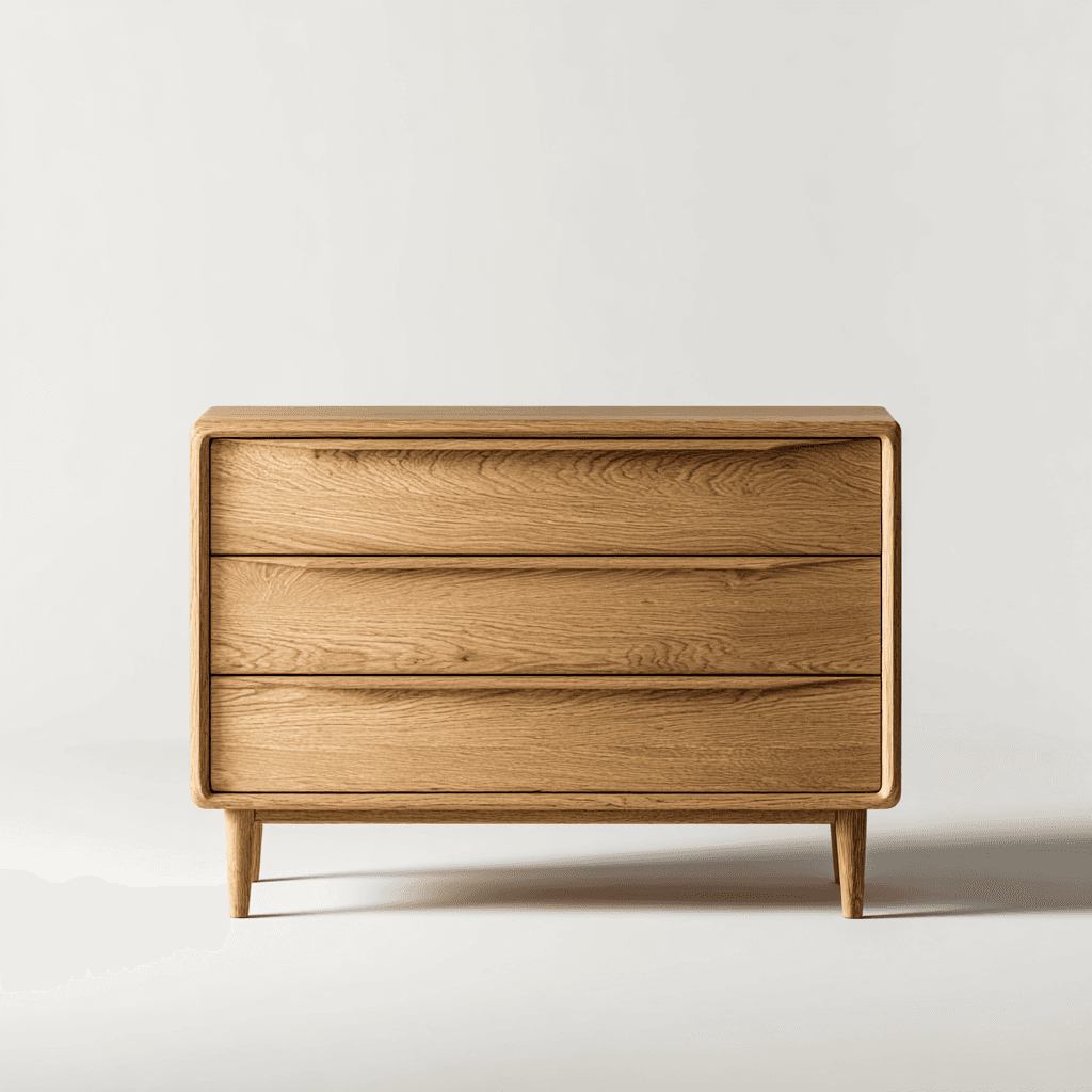 Hygge Low Oak Console Dresser