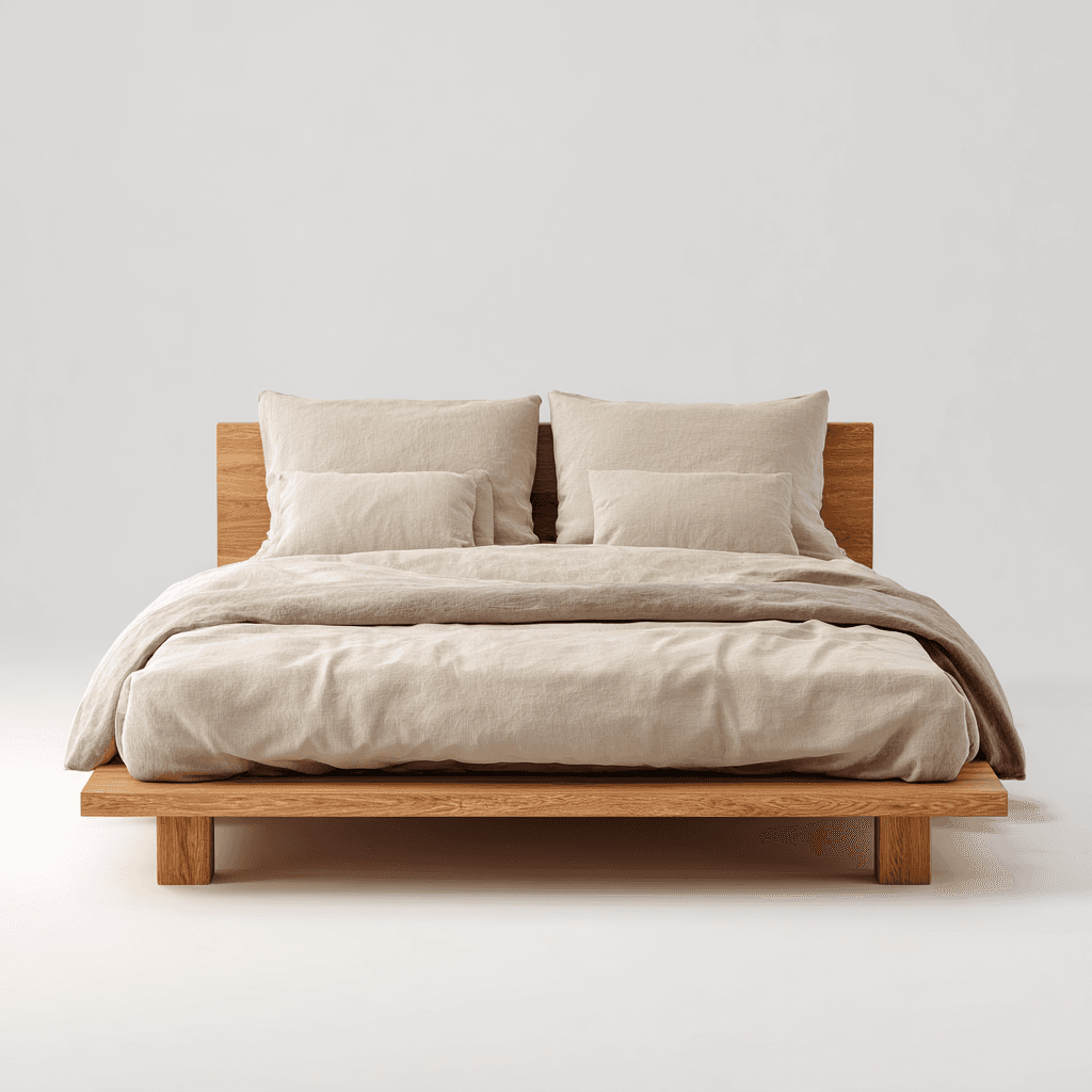 Zen Japanese Platform Bedding Set